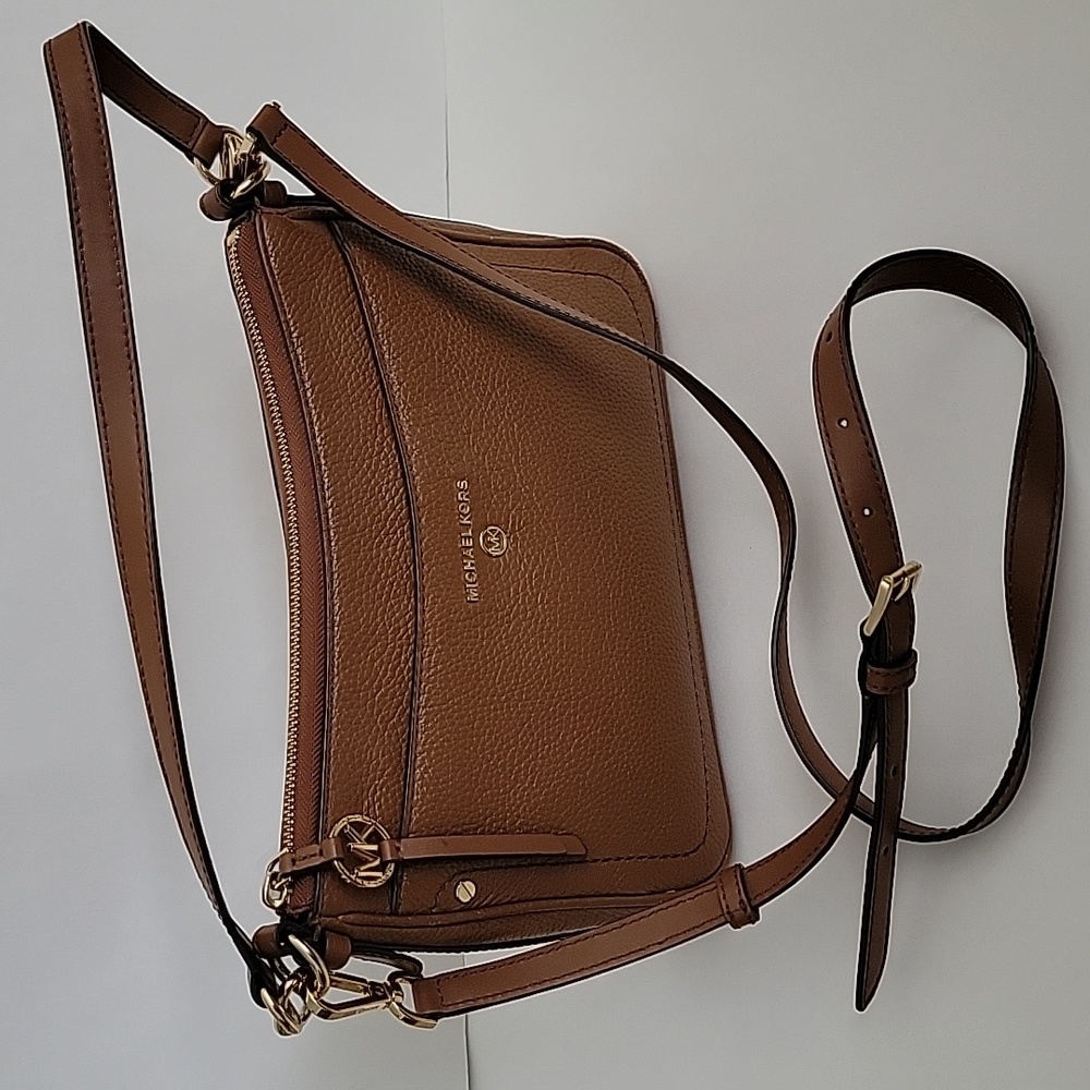 Michael Kors Pebbled Leather Crossbody Bag